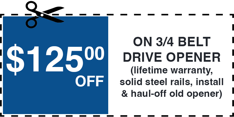 125 off garage door opener Kings Park