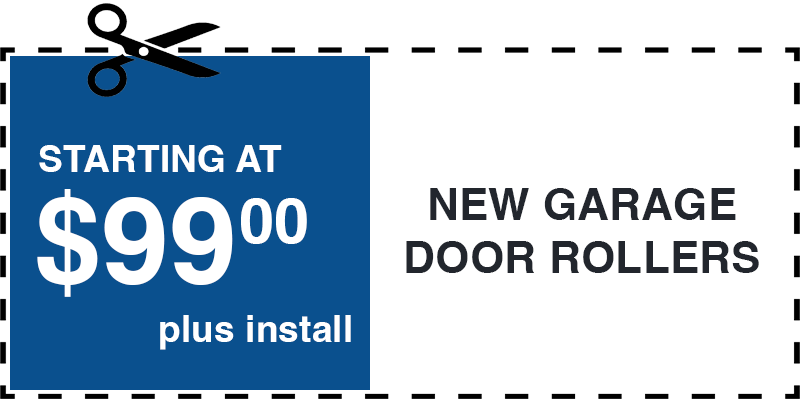 99 new garage door rollers Kings Park